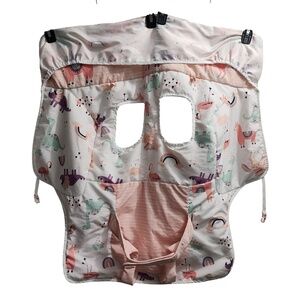 Skip Hop Shopping Cart Cover‎ Llama Print Padded Seat Safety Straps